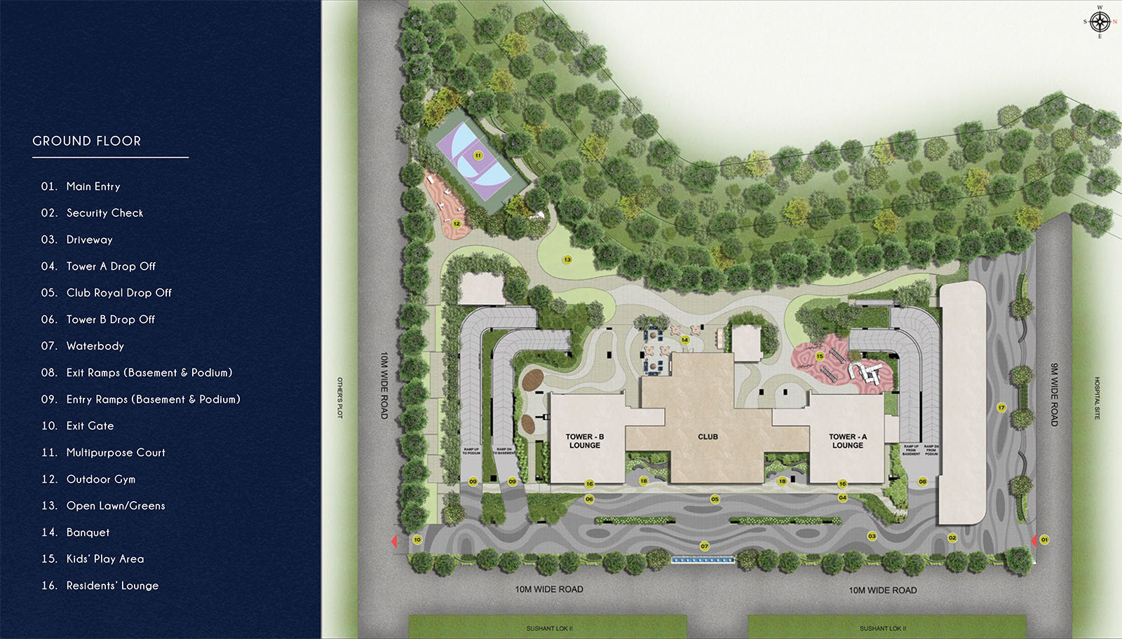 Master Plan Trevoc Royal Residences