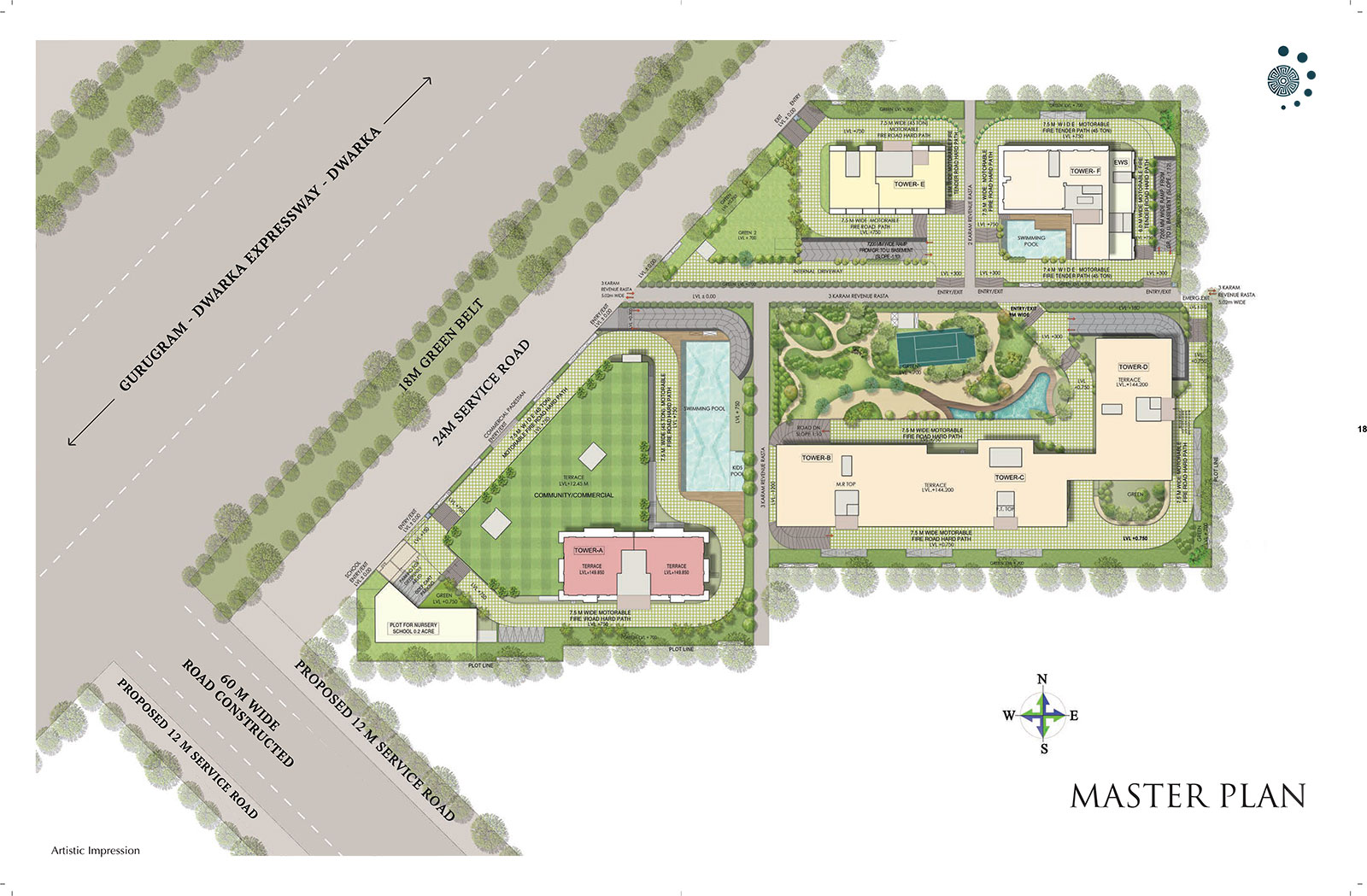 Master Plan Central Park Delphine