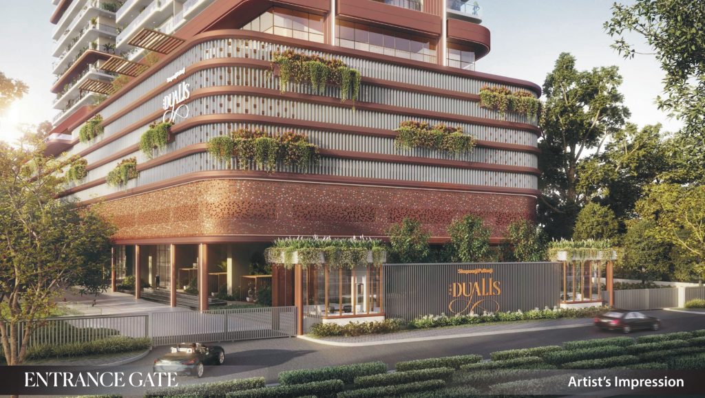 Premium residential tower facade